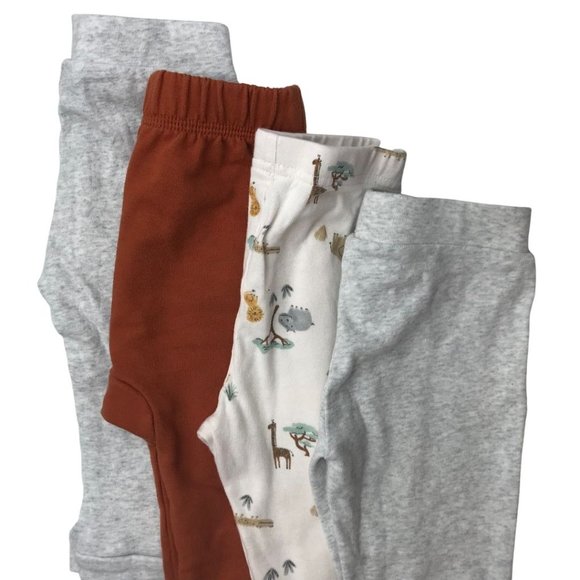 Set of 4 Cat & Jack, Old Navy & Carter's Stretch Cotton Pants 18M - Picture 6 of 7
